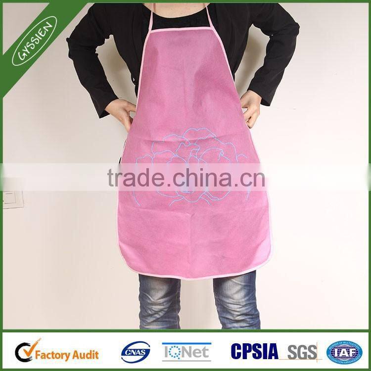 Brand new China supplier eco-friendly cooking apron,plastic apron