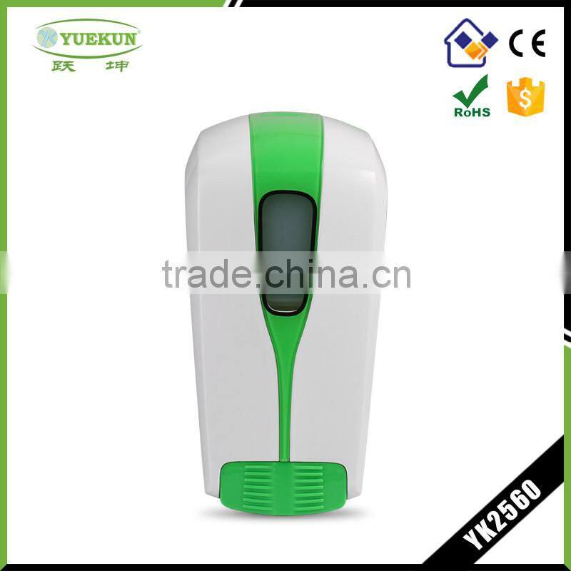 Colorful plastic hand wash liquid dispenser 500ml refill shower head shampoo soap dispenser YK2560