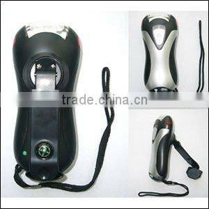 2015 New CE ROHS approved Promotional Dynamo flashlight with LED