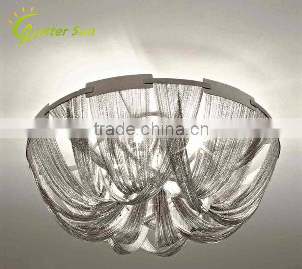 Modern Aluminum Chain Pendant lamp Hotel Chandelier Lighting
