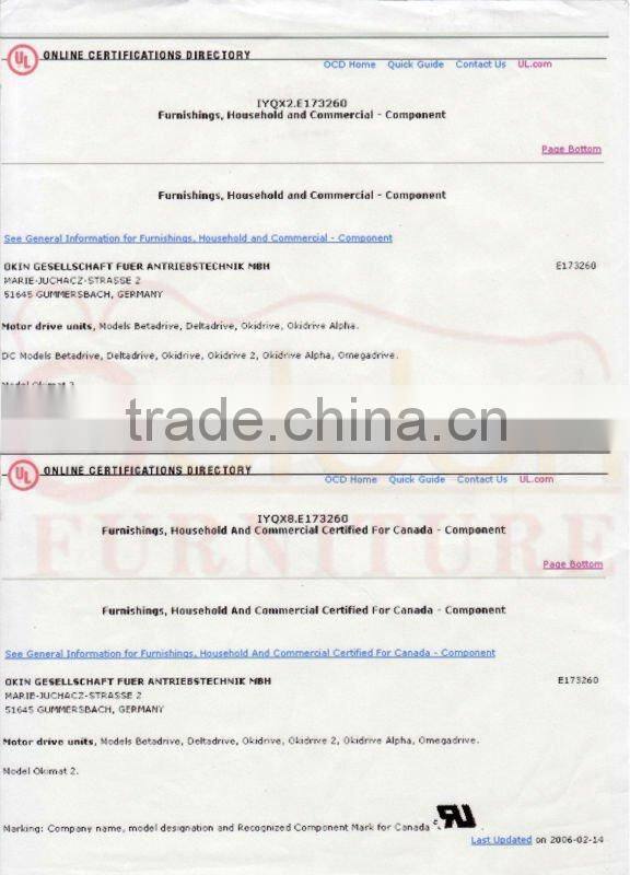 Newest design bedroom furniture electric adjustable bed control AM-10#