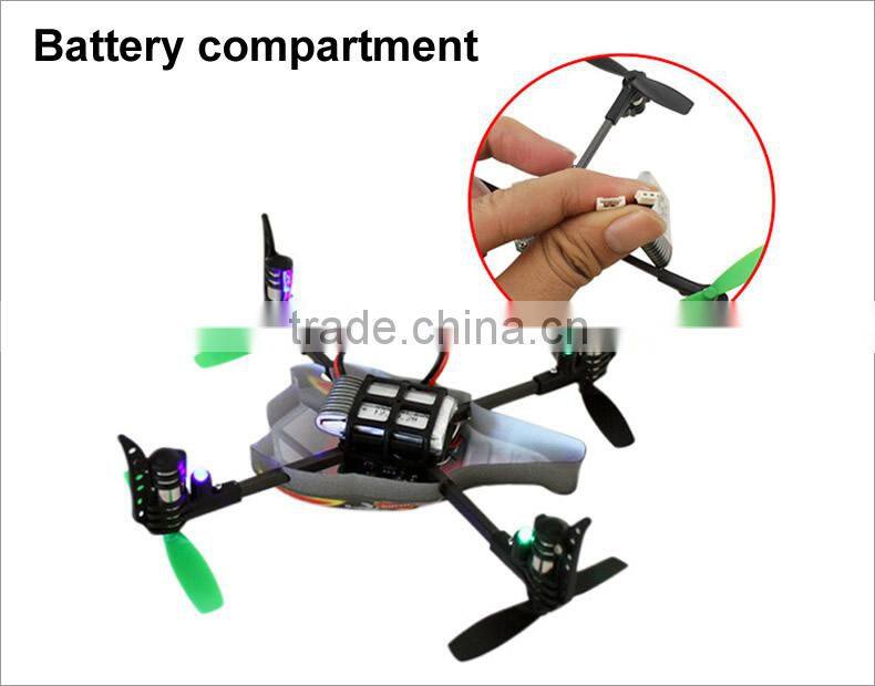 China Manufacture WL V202 2.4G 4 CH 6 axis UFO RC Helicopter with gyro
