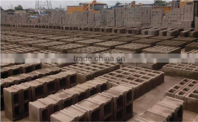 QT5-20 Color paver forming machine block bloqueras machine fly ash brick making machinery