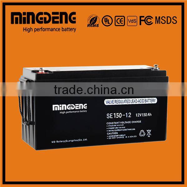 Hot selling sla deep cycle battery maintenance free
