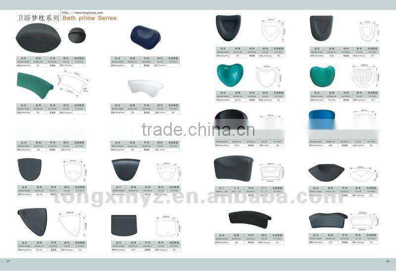 Comfortable Bath Pillow X20-C,REACH test