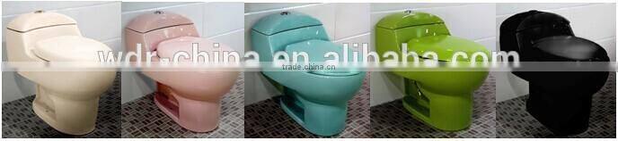 China bathrooms designs one piece toilet W9036