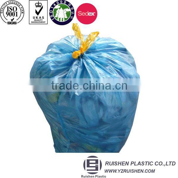 Transparent Customer Printed Logo Vest Rolling Packing Bags