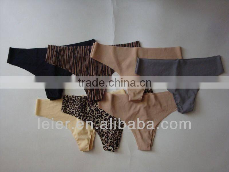 Laser Cut Microfiber Underwear Thongs