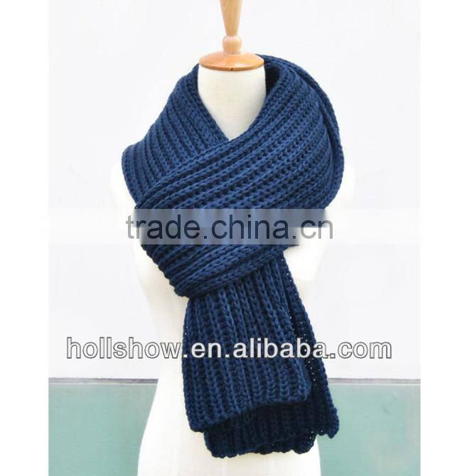 2013 Winter Fashion Unisex Warm Thick Long Acrylic Knitted Scarf