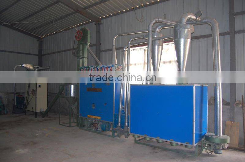 6FW-24 Automatic Shidefu corn milling machine line 24ton/day