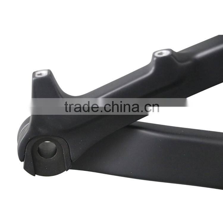 Fat suspension bike 26er mtb strong full dual suspension snow bike frame 200*57mm