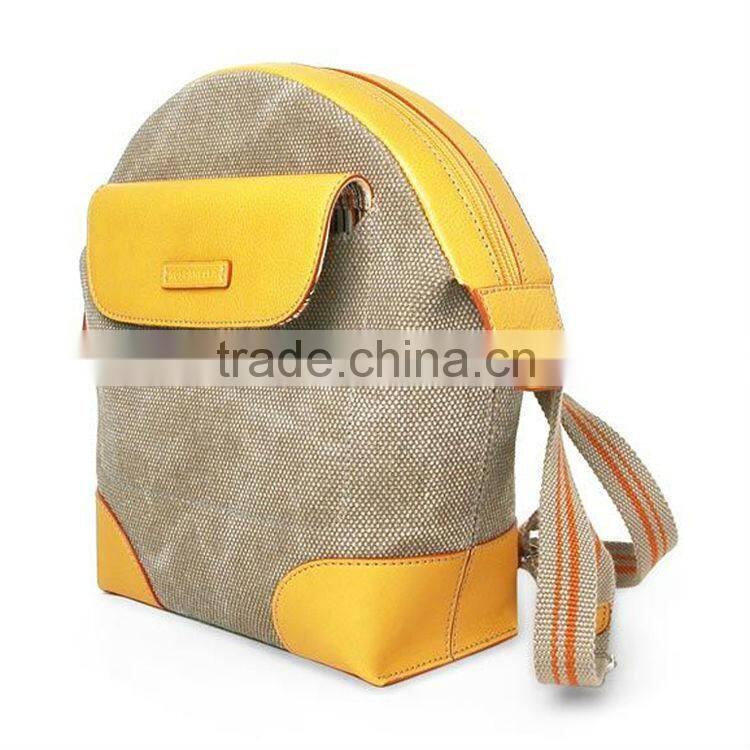 Fashion lightweight designer fancy school canvas kids backpack