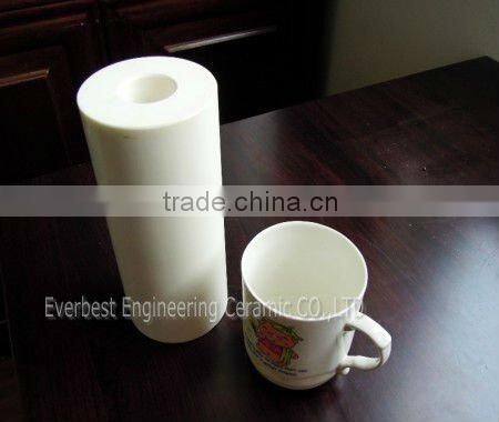 large industrial Alumina ceramic refractory bushings/sleeve