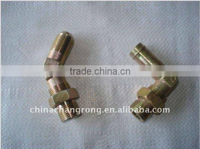 pneumatic aluminum elbow pipe fitting 60 degree elbow pipe fitting