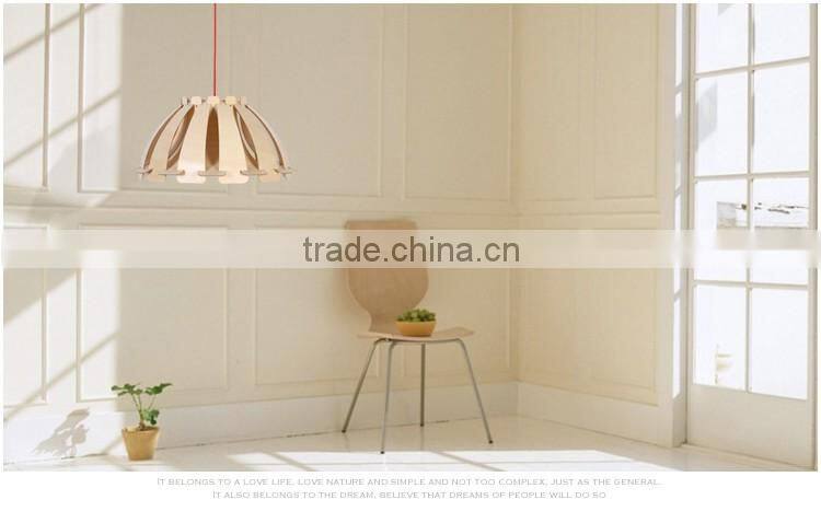 LED pendant Light JK-8005B-25 wooden pendant lamp E27 designer product