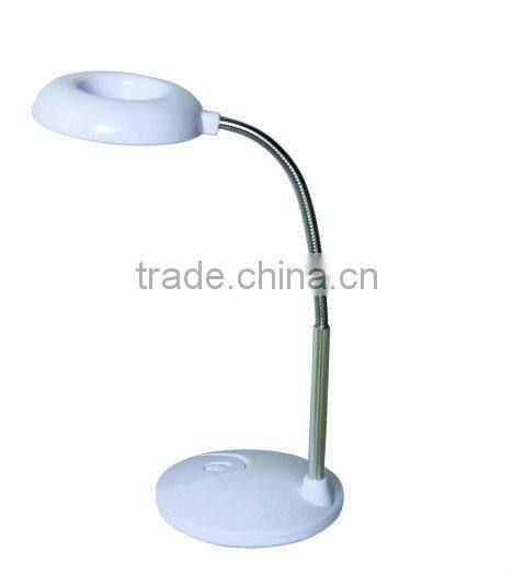 3x card magnifier led lamp/table lamp with magnifier/desk light with magnifier