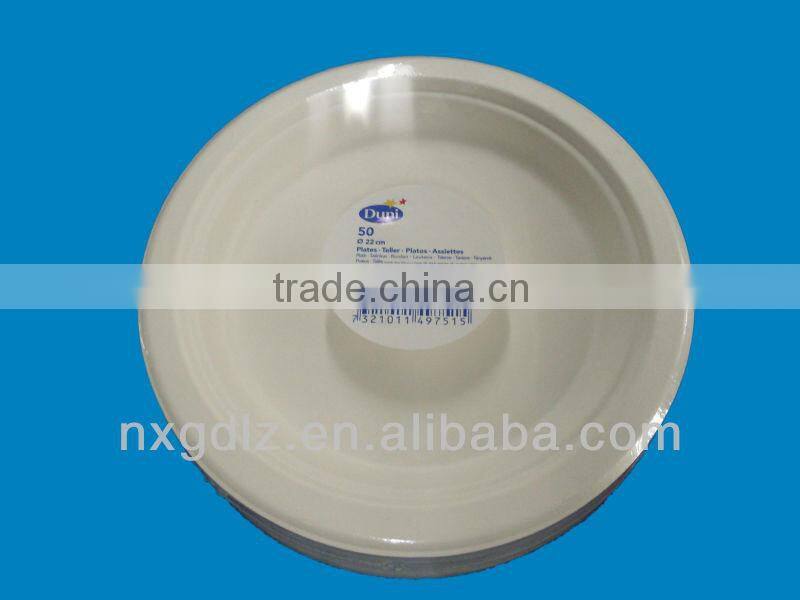 100% Biodegradable Moulded Fiber Platter