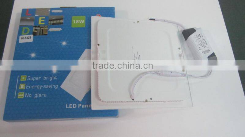 18W and round led flat panel light price