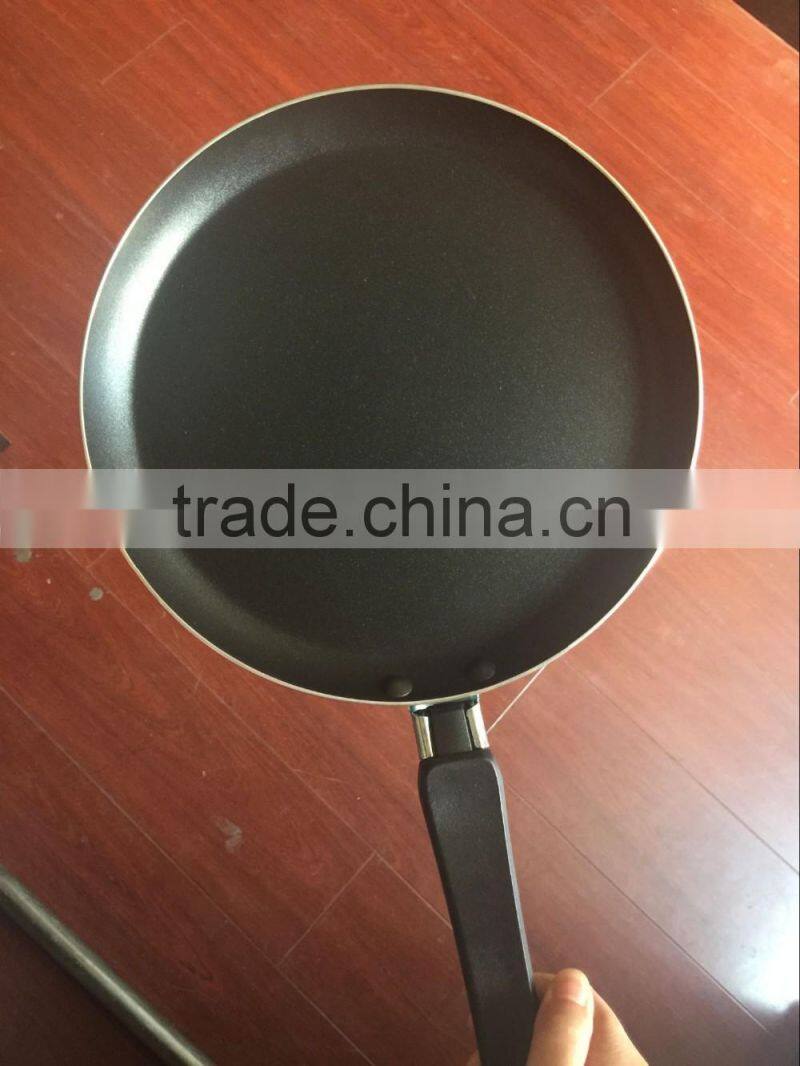 Sky Blue Color Nonstick Aluminum Frying Pan Cooking Crepe Pan