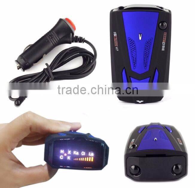 Brand New 360 Degree Car Speed Laser Voice Safety Alert car speed Anti radar detector
