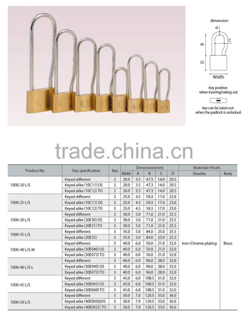 Alpha, Japanese high quality Combination lock, 20mm padlock