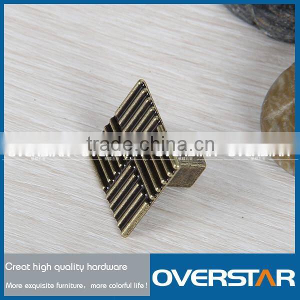 High Quality Zinc Alloy Furniture Square Knob&Handle