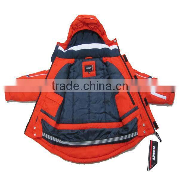 2013 new boys fashion ski jackets for kids clothing