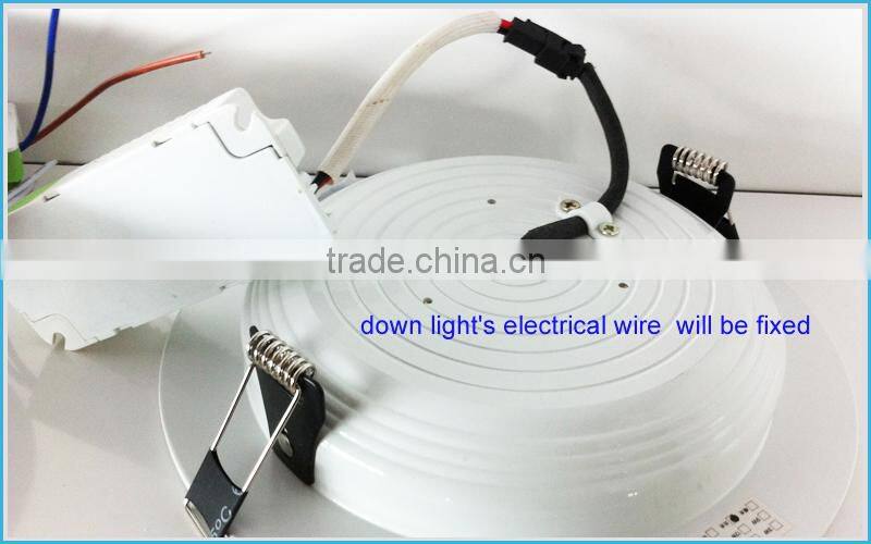 HOT sale 3inch 4inch 5inch 6inch 12 watt led downlight manufacture supply Dimmable Plastic Downlight Led Downlight