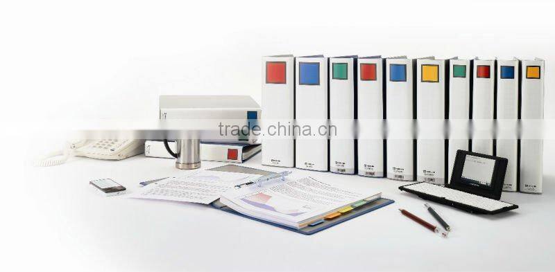 Both openable side File Folder - Blue