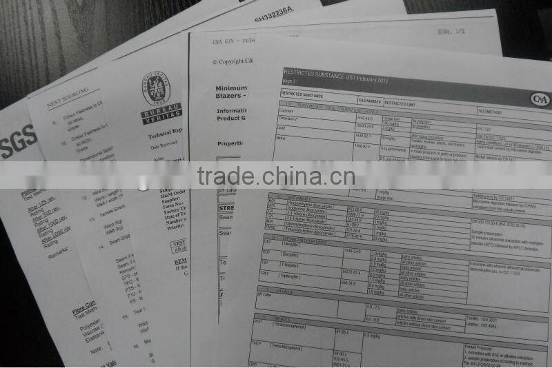 viscose and polyester uniform for receptionist