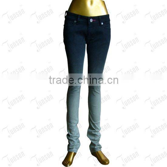 Lady's denim jeans-fashion jeans
