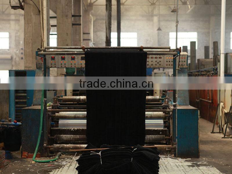 2015 professional polyester solid faux fur fabric