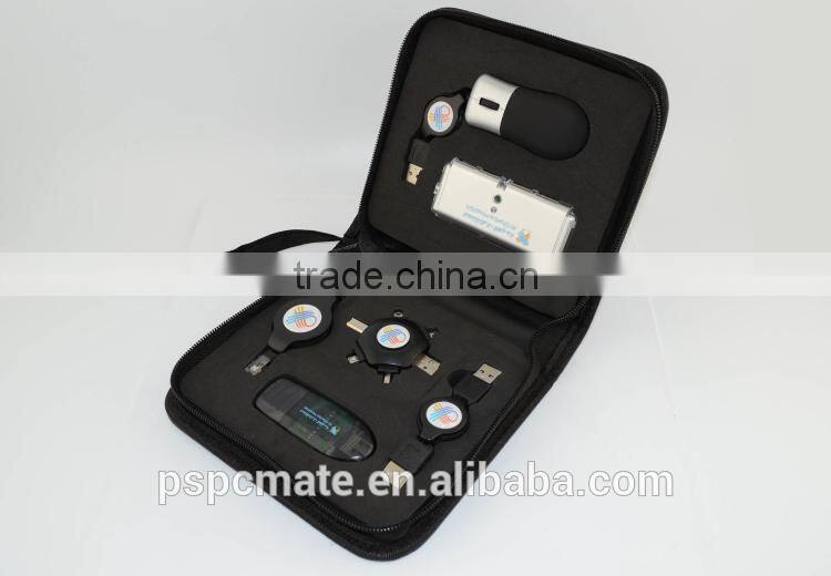 Computer Set Laptop USB Kit With Mouse USB Hub Card reader Charging Adapter and cables
