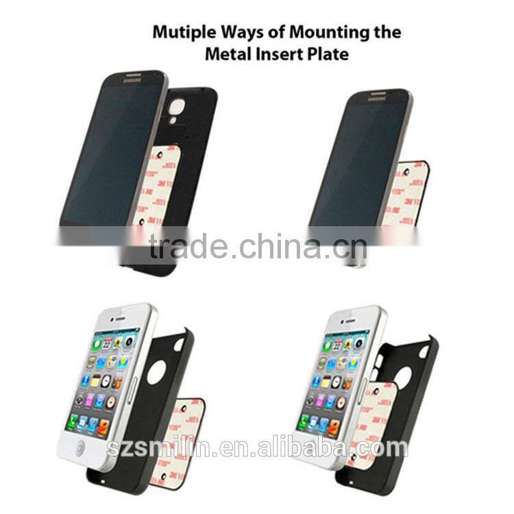 Strong 3-in-1 Adhesive Metal Plates for iMagnet Mount/Magnet Air Vent Mount