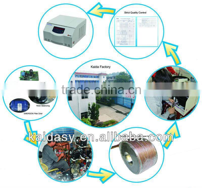 DL5M medical lab supplies Low speed Large Capacity Refrigerated Centrifuge 5000RPM