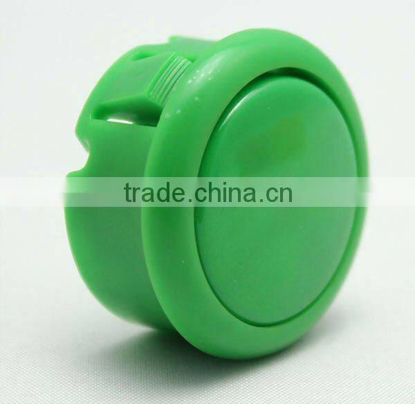 30mm blue plastic arcade game machine push button electric pushbutton switch Momentary game rocker accessories
