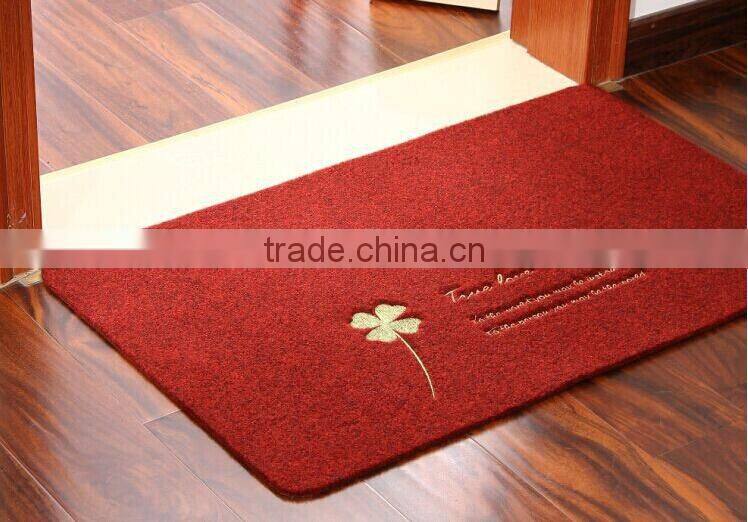 high quality floor mat with new design door mat