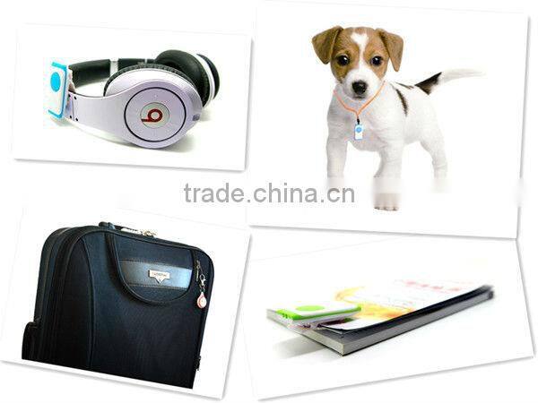 A Drag Three Key Finder Anti-Lost Cell Phone Search to Find Things Device Wireless Device to Find Things, White