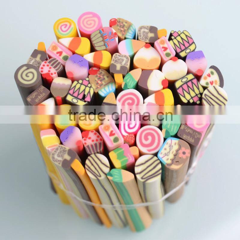 Fruit Nail Art Fimo 12 Styles 3D Design Decoration Tips Rose Fimo ZX:RT683