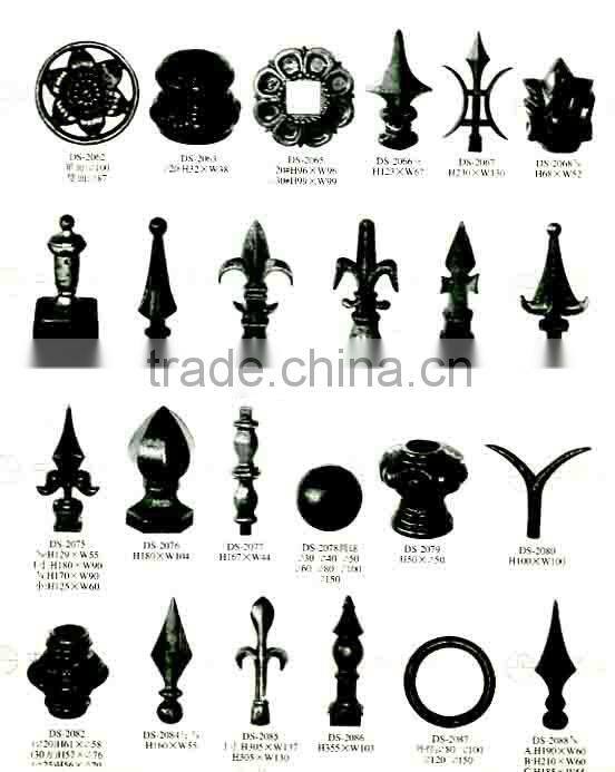 decorative wrought iron parts