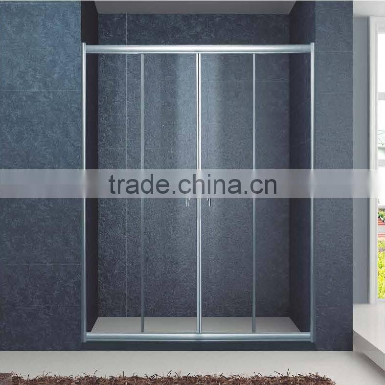 Locker Room Shower Corner Glass shower stall replacement cost Sliding Glass shower stall (KD6007)