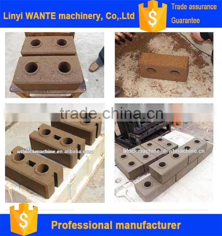 Trade Assurance WT1-10 hydraulic adobe block making machine for sale