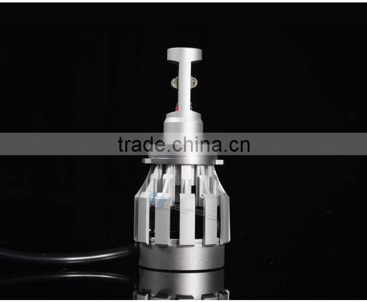 Ultra Bright! 12V H4 H7 H8 H10 LED XM-L2 auto car LED Headlight Light