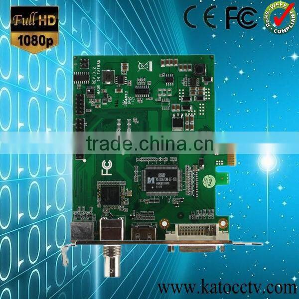 4ch hdmi capture card 1080p PCI-e SDI DVI HDMI Ypbpr VGA Video Capture Device