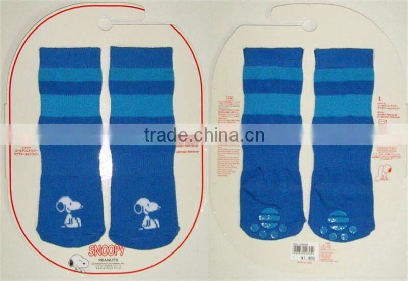 Fashion Japan style Dog Long socks multi-type pet socks 4 pcs as a set