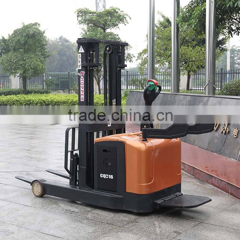 Power Steering Hydraulic Power Electric Reach Stacker (CQD16)