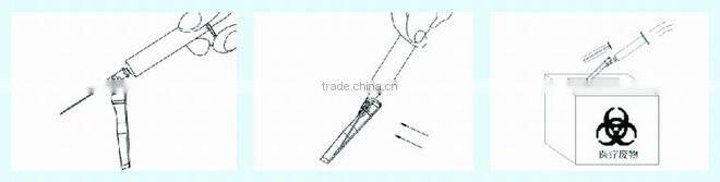 Medical disposable safety needle