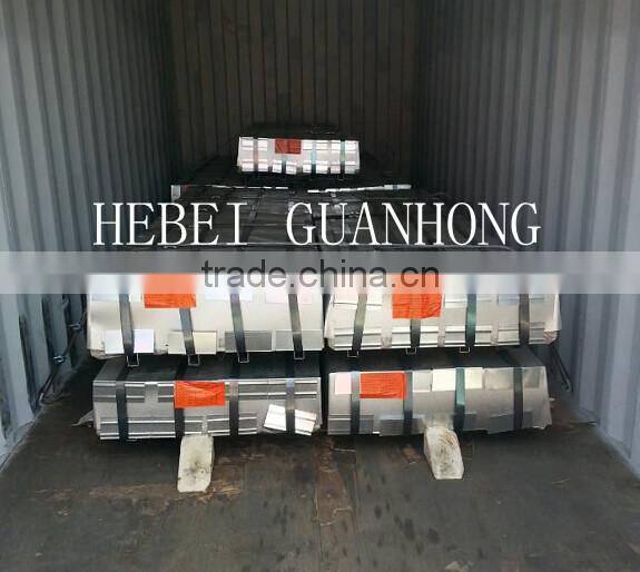 prepainted corrugated galvanized steel sheet