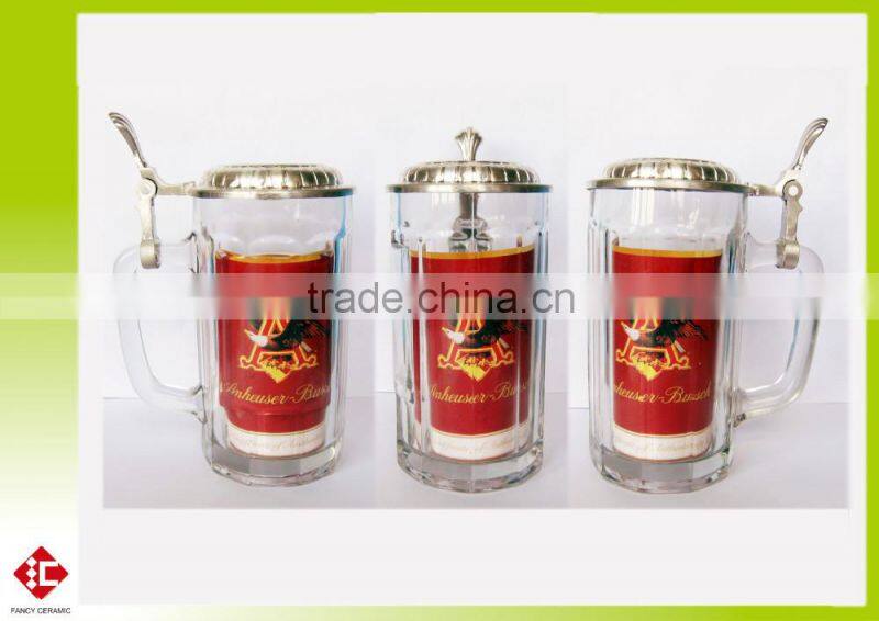 Beautiful Glass Beer Mug