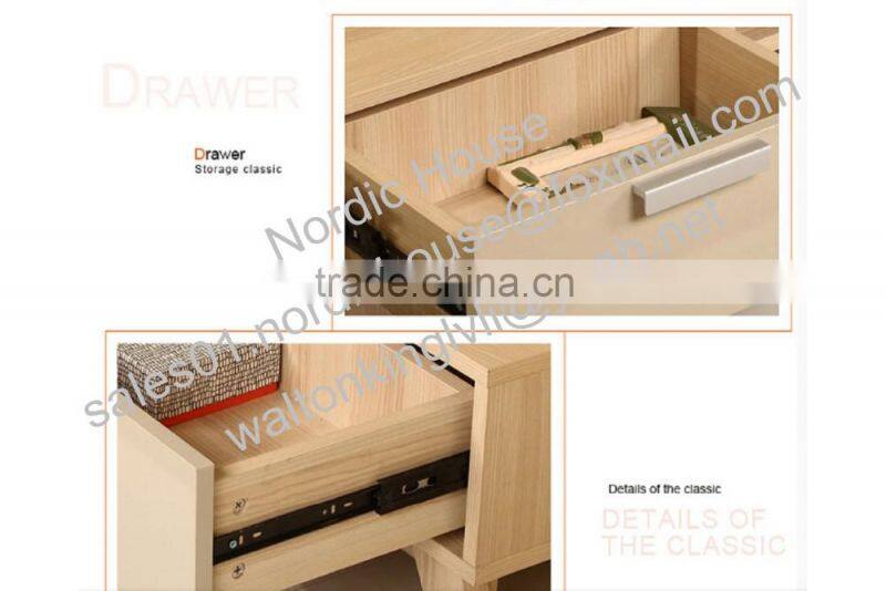 modern wooden black/walnut/white/brown European TV Stand